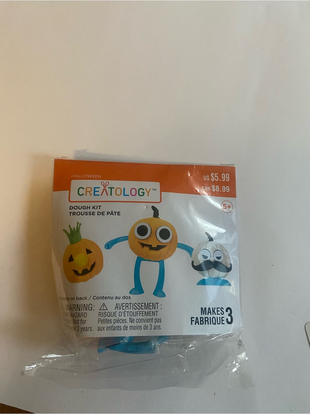 Creatology Kids Halloween Dough Kit in Orange and Blue